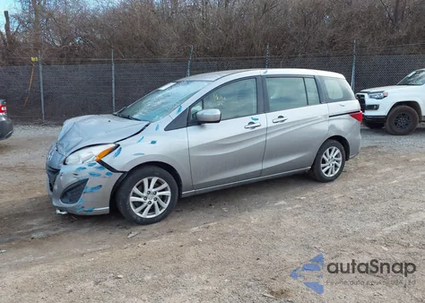 2012 Mazda Mazda5 Sport from USA, damaged, VIN JM1CW2BL5C0129533